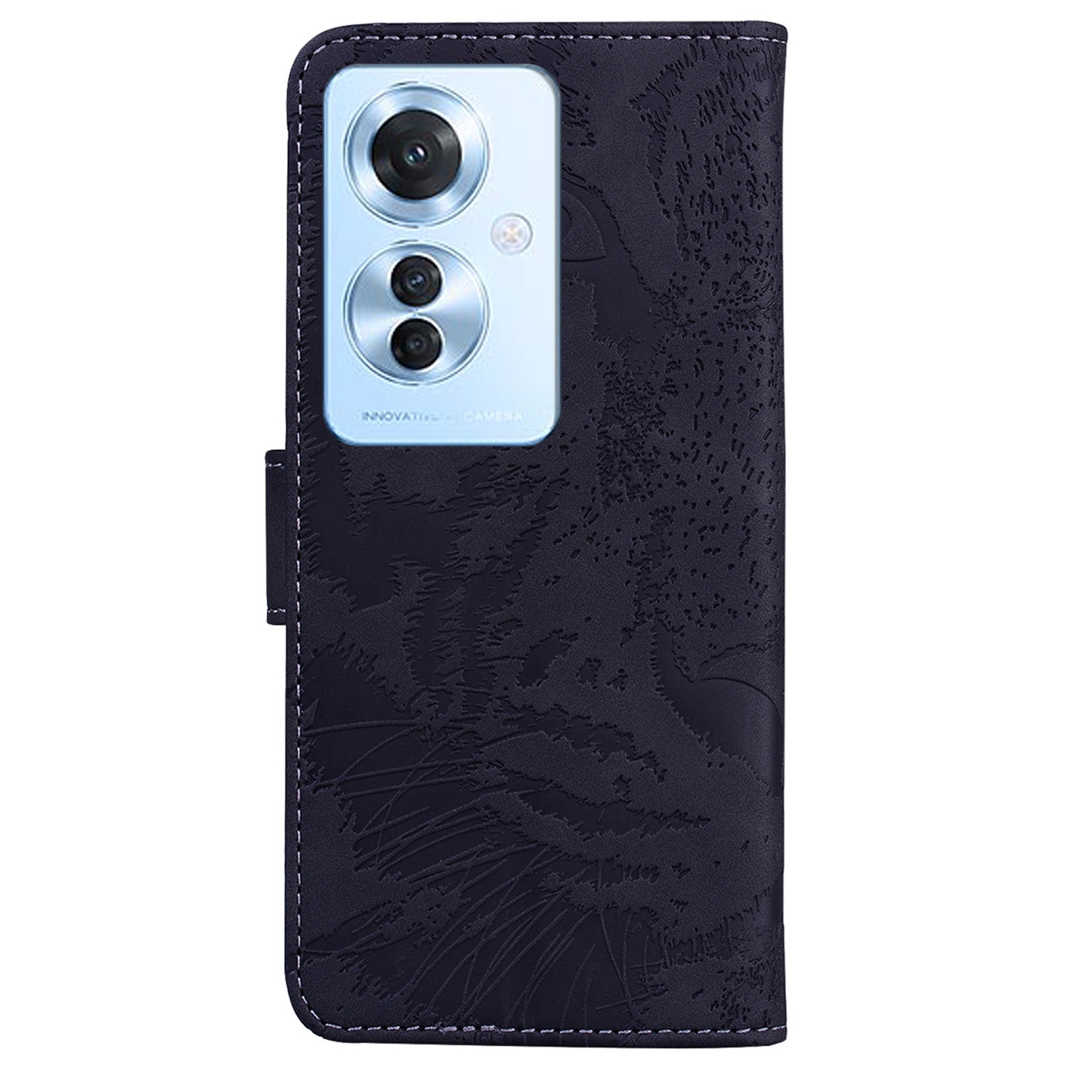 For Oppo Reno11 F 5G / F25 Pro 5G Cell Phone Case Tiger Imprint PU Leather Protection Cover For Oppo Reno11 F 5G / F25 Pro 5G Cell Phone Case Tiger Imprint PU Leather Protection Cover